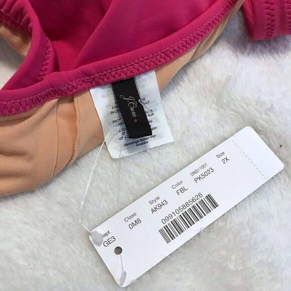 J. Crew NWT Pink Swim Front Knot Top Women Various - Picture 8 of 10